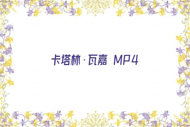 卡塔林·瓦嘉 MP4剧照